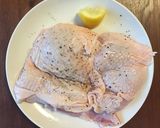 レモン香る鶏の塩釜焼き作り方1写真