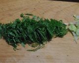 納豆と漬け物の和パスタ作り方3写真