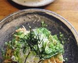 納豆と漬け物の和パスタ作り方12写真