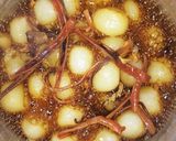 秋のおやつに玉こん煮作り方4写真