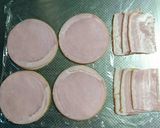 凄いジューシー！簡単 ハムカツ♪作り方1写真