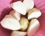大根と里芋のひき肉とろみ煮作り方3写真