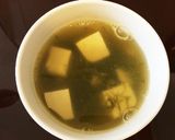 豆腐とめかぶのスープ作り方3写真
