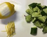 揚げ豚足のエスニック風マリネ作り方1写真