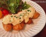 ササミdeヘルシー♡ジューシーチキン南蛮作り方5写真