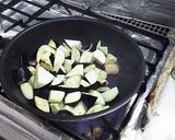茄子と牛肉のやさしい味炒め作り方1写真