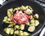 茄子と牛肉のやさしい味炒め作り方2写真