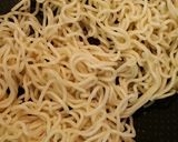 堅焼きそば♪セロリと筍と笹かまのあんかけ作り方5写真