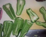 ピーマンの甘辛炒め作り方1写真