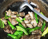 煮込み砂肝とししとう炒め作り方7写真
