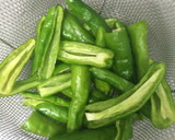 煮込み砂肝とししとう炒め作り方3写真
