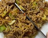 焼きそばをリメイクしてそば飯作り方2写真