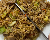 焼きそばをリメイクしてそば飯作り方2写真