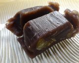 竹皮包み☆渋皮煮で栗蒸し羊羹作り方17写真
