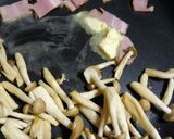 ベーコンとしめじの和風クリームパスタ♪作り方3写真