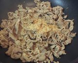レンコンと豚肉の炒め物作り方7写真
