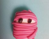 おかしなミイラ男☆ハロウィンに。作り方4写真