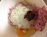 ハクション大魔王風!美味しいハンバーグ!作り方1写真