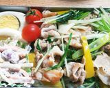 南の「きな粉豚」で北の「豚丼」弁当。作り方5写真