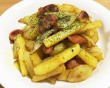 ジャーマンポテト カレー味作り方10写真