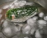 レンジで簡単！ ゴーヤの蟹カマ詰め作り方4写真