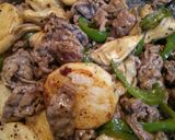 牛肉と長芋のオイマヨ炒め☆作り方5写真