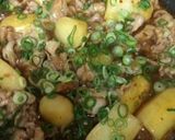 じゃがいもと豚バラの甘辛炒め作り方5写真
