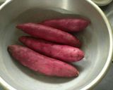 甘さ控えめ紫芋和菓子作り方1写真