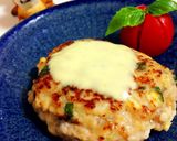 採れたてバジルつくねバーグ♪(´ε` )作り方7写真