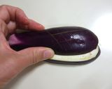 ポン酢でいただくナスのひき肉はさみ揚げ作り方2写真