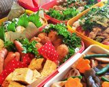 運動会弁当2015年 盛り付け作り方1写真