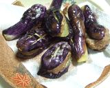 ポン酢でいただくナスのひき肉はさみ揚げ作り方8写真