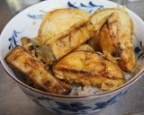 ★茄子と玉葱の天丼作り方3写真