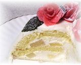 桃のドームケーキ作り方9写真