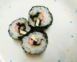 巻きすいらずの昆布チーズの細巻き作り方5写真