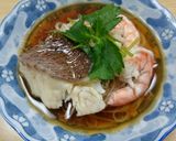 ☆敬老の日☆鯛と海老のにゅうめん作り方11写真