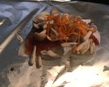 トースターで簡単♡鮭のみそマヨホイル焼き作り方3写真