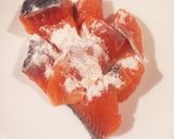 鮭とアボカドのレモンバター醤油丼♪作り方3写真