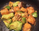鮭とアボカドのレモンバター醤油丼♪作り方6写真