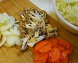 鶏団子と白菜のクリーム煮作り方1写真