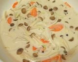 鶏団子と白菜のクリーム煮作り方4写真