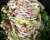 豚バラ白菜のミルフィーユ作り方3写真