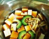 ☆ランチ☆豆腐としめじのあんかけ焼きそば作り方1写真