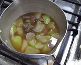 冬瓜の牛すねスープ餡作り方1写真