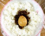 うずらの煮卵入りおむすび作り方4写真