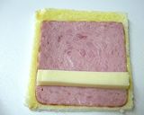 食パンシリーズ☆ハムチーズスティック作り方3写真