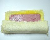 食パンシリーズ☆ハムチーズスティック作り方4写真