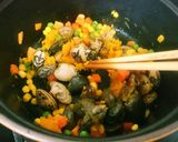 ほっこり♪パンプキンクラムチャウダー作り方4写真