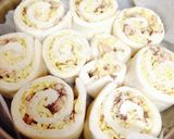 米粉ちぎりパン オイルサーディンとチーズ作り方8写真