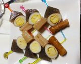 運動会お弁当 ☆ おそ松さんおにぎり☆作り方3写真
